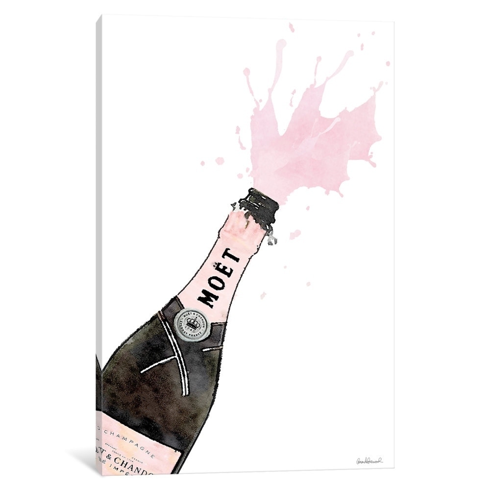 Amanda Greenwood Canvas Wall Decor Prints - Champagne II ( Food & Drink > Drinks > Champagne art) - 26x40 in