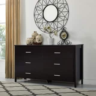 Modern Contemporary Dressers Chests Online At Hudson Collection 6 Drawer Dresser