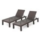 Jamaica Outdoor Chaise Lounge (Set of 2) by Christopher Knight Home - Thumbnail 5