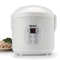 Aroma Housewares 32-Cup (Cooked) (16-Cup UNCOOKED) Pot Style Rice Cooker  (ARC-7216NG) , White