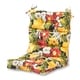 preview thumbnail 2 of 12, San Elijo Tropical Pattern Outdoor High-back Chair Cushion by Havenside Home - 22w x 44l
