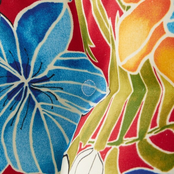 tropical pattern cushions