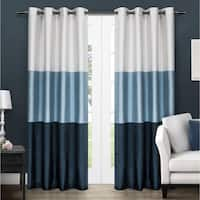 Exclusive Fabrics Cabana Cotton Horizontal Stripe 108-inch Curtain (1  Panel) - On Sale - Bed Bath & Beyond - 11976642