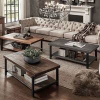 Carbon Loft Maxwell Reclaimed Rectangular Coffee Table