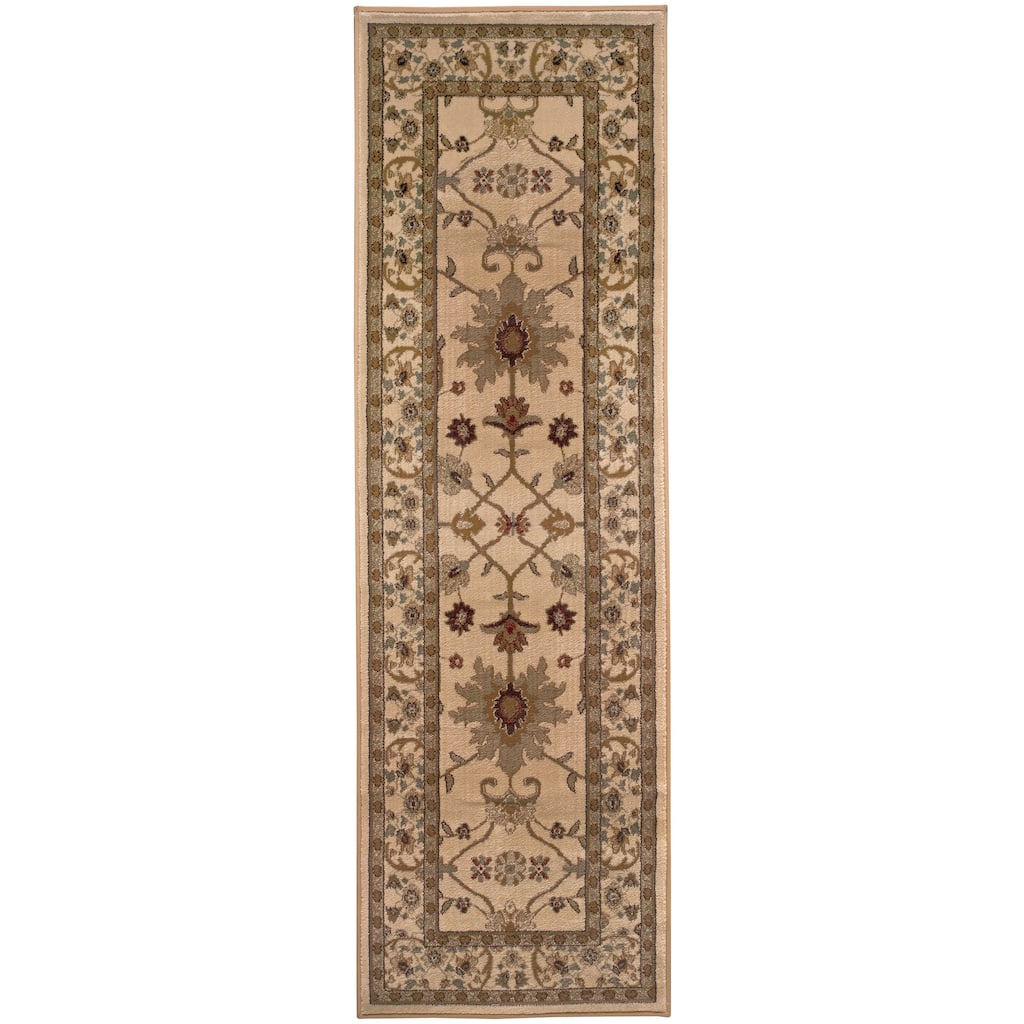 Style Haven Uinta Beige Traditional Area Rug