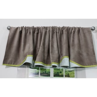 Cocoa Window Valance