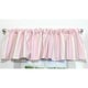 preview thumbnail 1 of 1, Pink Stripe Window Valance