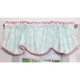 preview thumbnail 1 of 1, Aqua & Pink Wings Window Valance