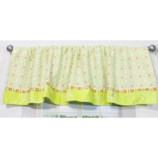 Geometric Dragonfly Window Valance