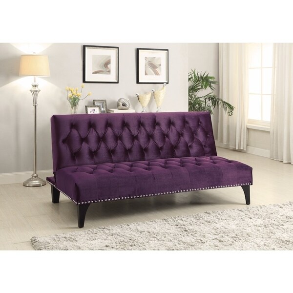Traditional Style Sofa Bed Purple On Free Shipping Traditional Style Sofa Bed Purple