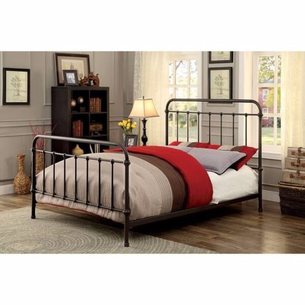 Shop Metal Eastern King Size Platform Bed With Headboard