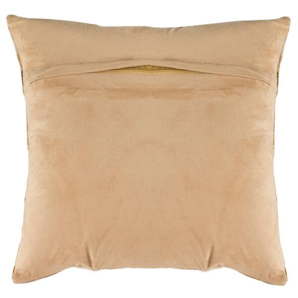 Shop Safavieh Maggie Metallic Beige Gold Cowhide 20 Inch