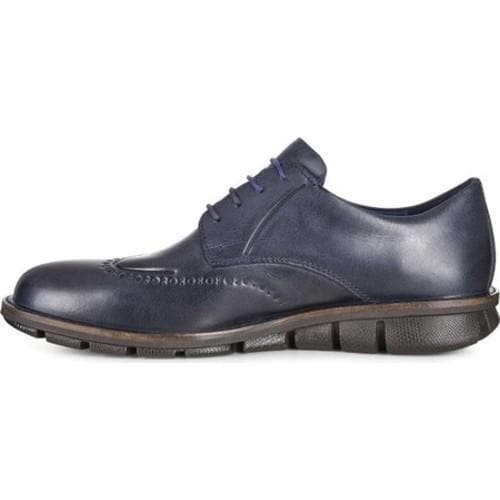 ecco blue leather shoes