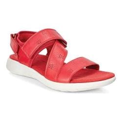 ecco soft 5 cross strap sandal