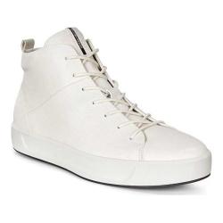 ecco white leather shoes