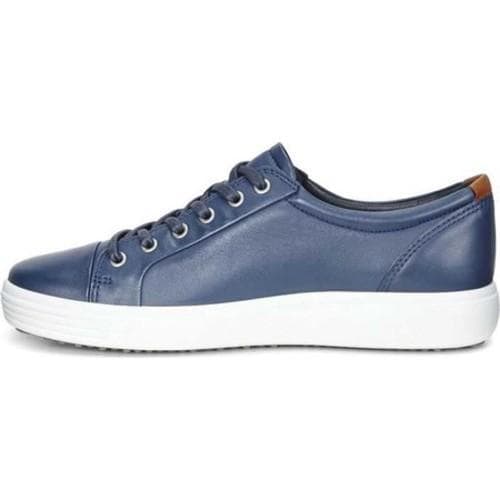 ecco blue leather shoes