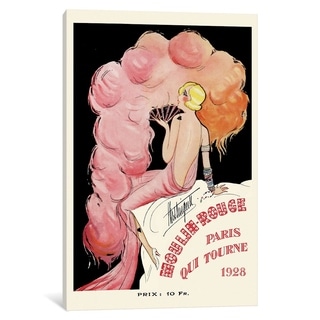 iCanvas "Moulin Rouge Programme, 1928" by Charles Gesmar Canvas Print - Bed Bath & Beyond - 21500126