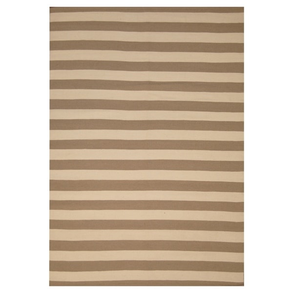 Handmade Wool Kilim (India) - 5'3 x 7'7