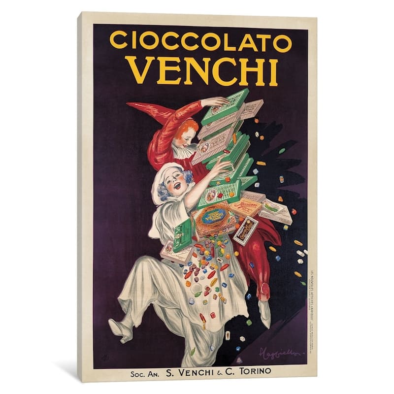 iCanvas "Cioccolato Venchi" by Leonetto Cappiello Canvas Print
