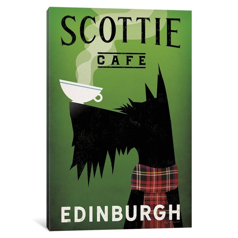 iCanvas "Scottie Cafe" by Ryan Fowler Canvas Print