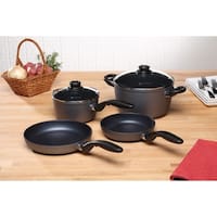 6 Pieces Nonstick Cookware Set and Pots and Pans Set with Removable Handle  - Bed Bath & Beyond - 37523326