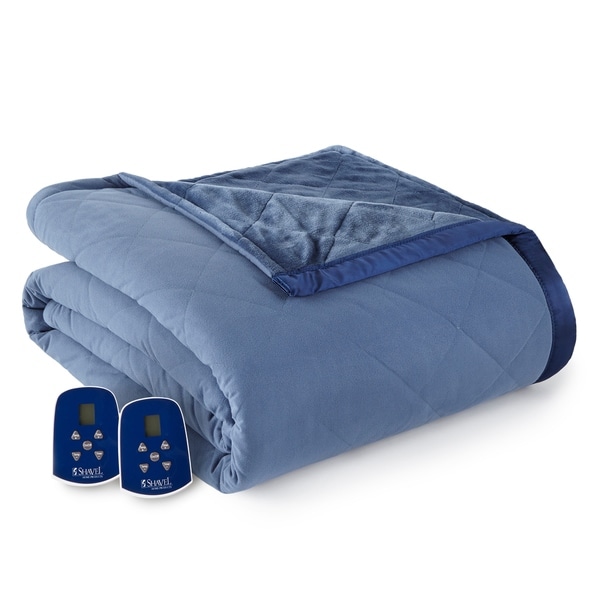 Velour discount electric blanket