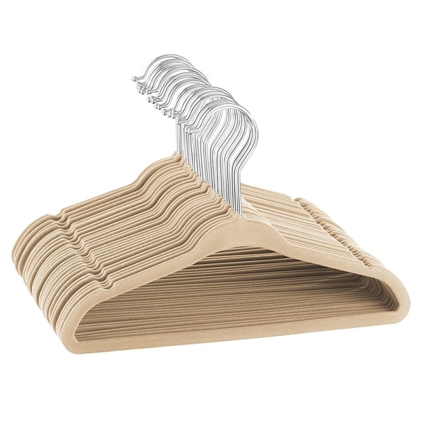 Baby Velvet Hangers Perfectly Sized For Babies 0-48 Months (30 pack)