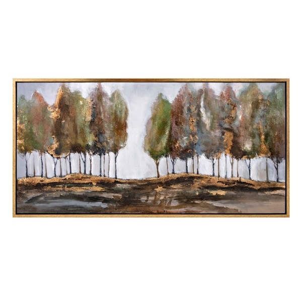 Glisten Gold Framed Oil Painting