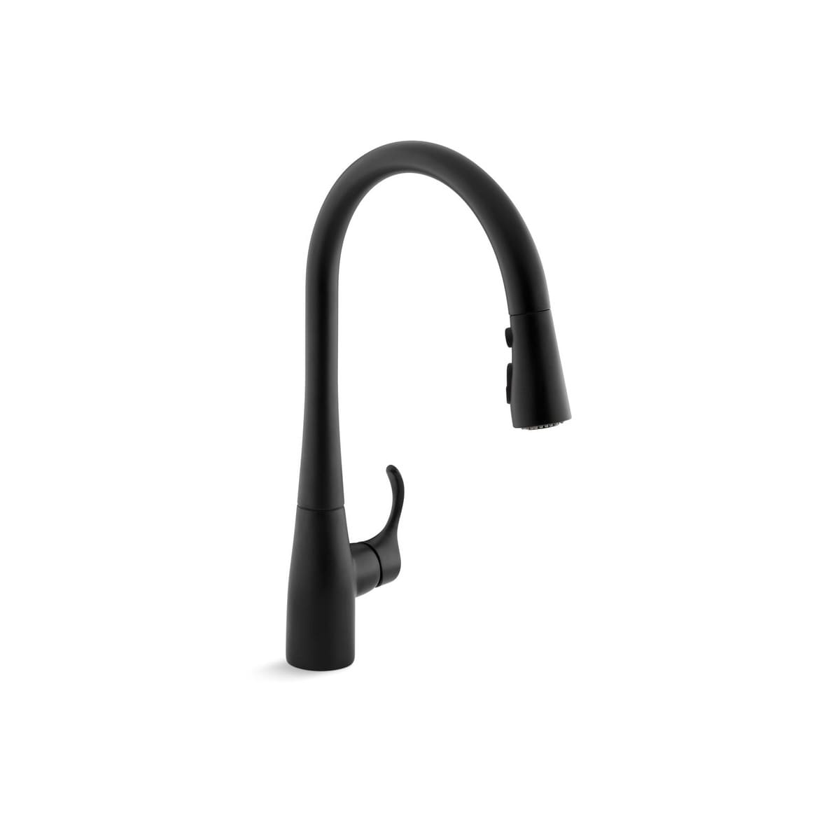 Shop Kohler Simplice Pullout Spray Single Hole Kitchen Faucet K