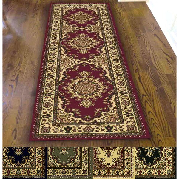 Caroline Medale Oriental Runner 2 X 7 On Caroline Medale Oriental Runner 2 X27 X 7
