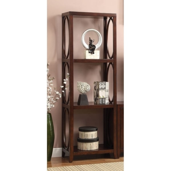 Debonair Transitional Pier Cabinet, Side pier, Cherry Brown