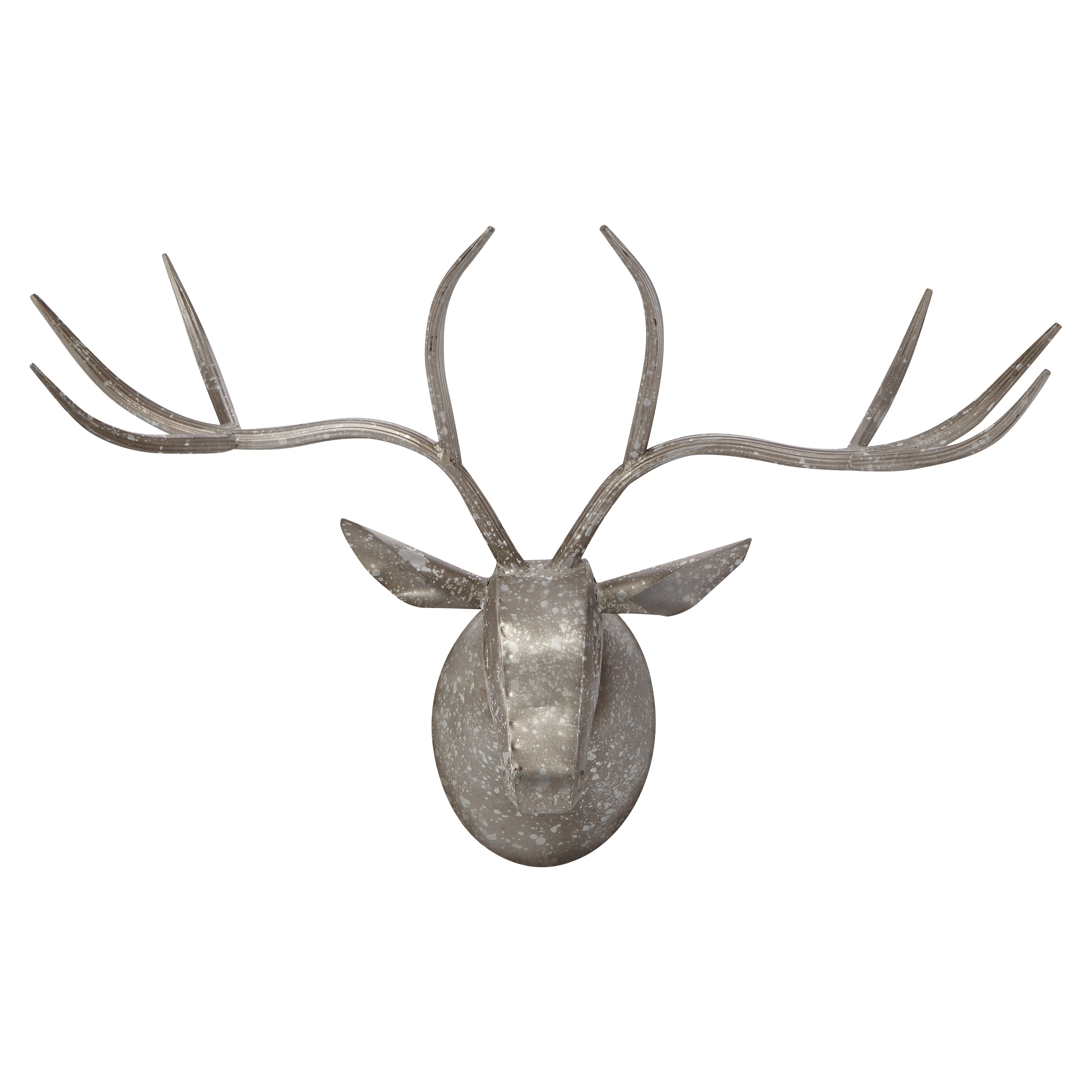 metal deer head silhouette