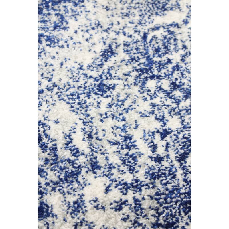 Bashian Digna Transitional Distressed Medallion Area Rug