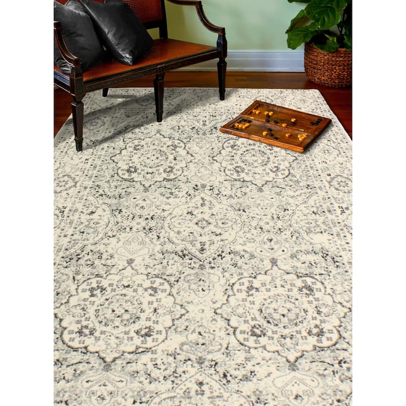 Bashian Alberta Transitional Machine Made Area Rug