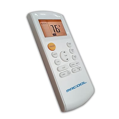 MRCOOL Replacement Remote for DIY Mini Split Systems - White