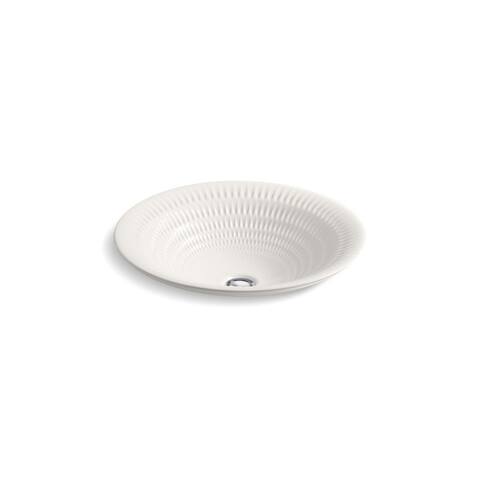 Kohler Derring® Carillon® Round Wading Pool® Vessel Bathroom Sink Translucent White (K-17890-RL-K8)