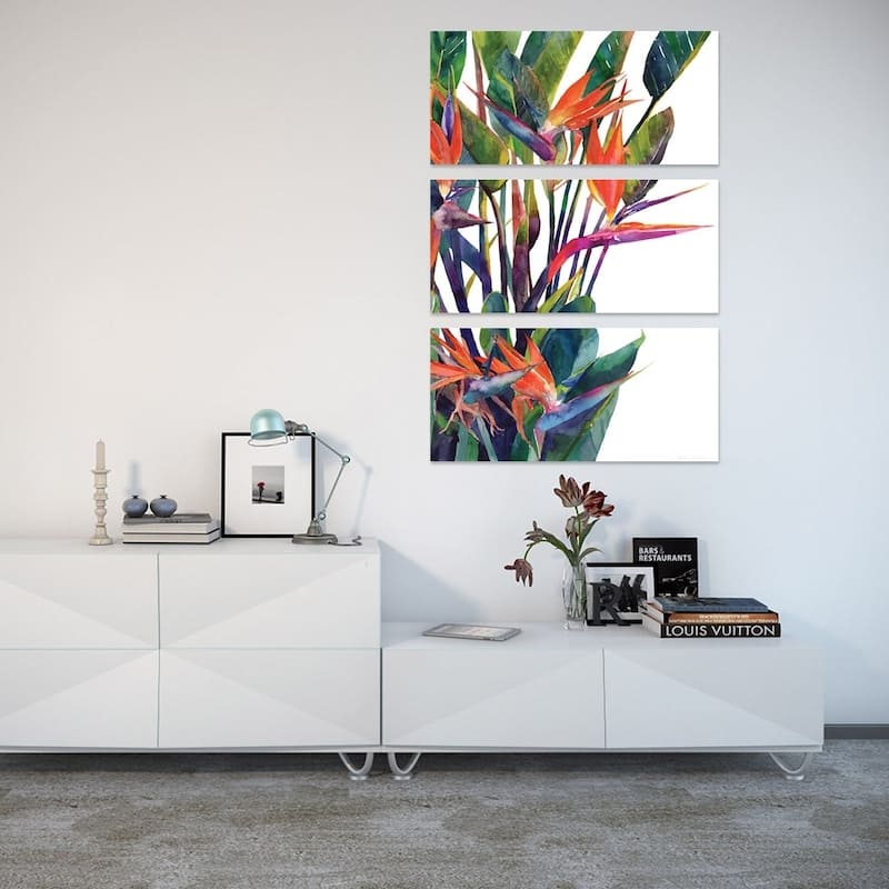 iCanvas "Bird Of Paradise" by Maja Wronska Canvas Print