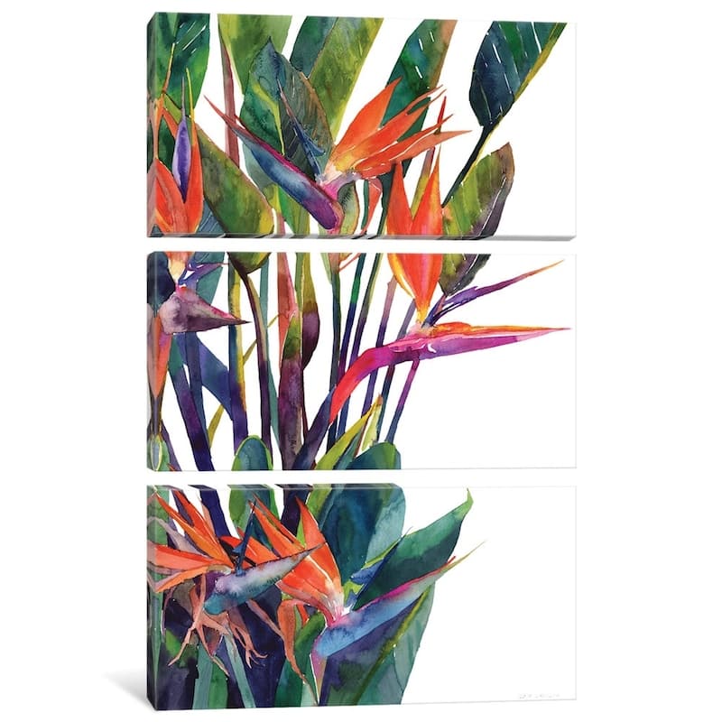 iCanvas "Bird Of Paradise" by Maja Wronska Canvas Print