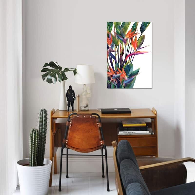 iCanvas "Bird Of Paradise" by Maja Wronska Canvas Print