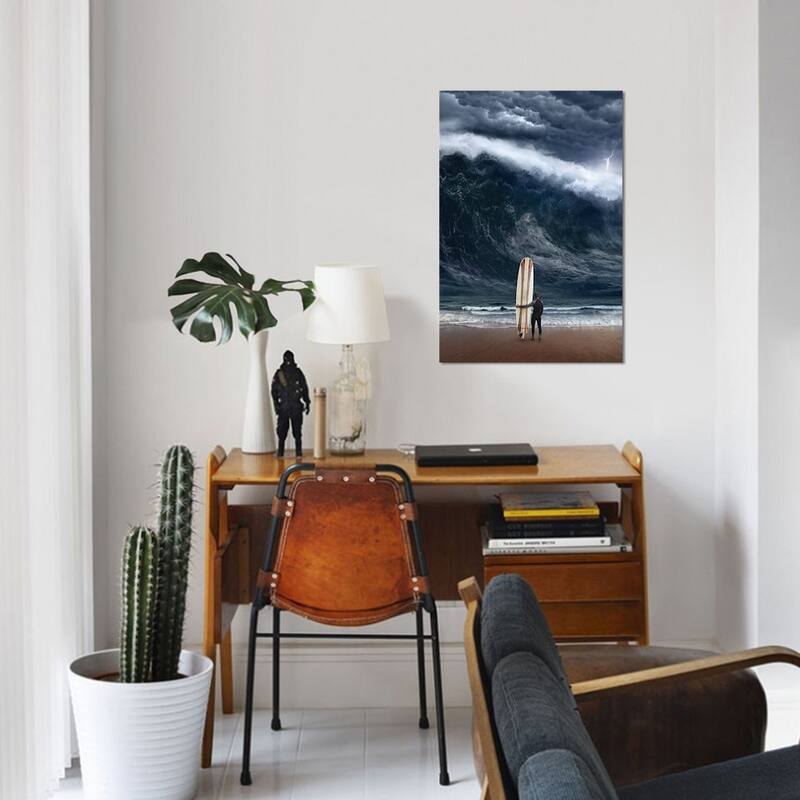 iCanvas "Surf Cataclysm" by Evgenij Soloviev Canvas Print