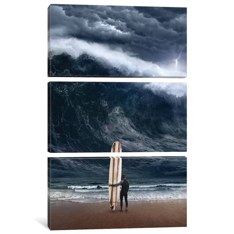 iCanvas "Surf Cataclysm" by Evgenij Soloviev Canvas Print