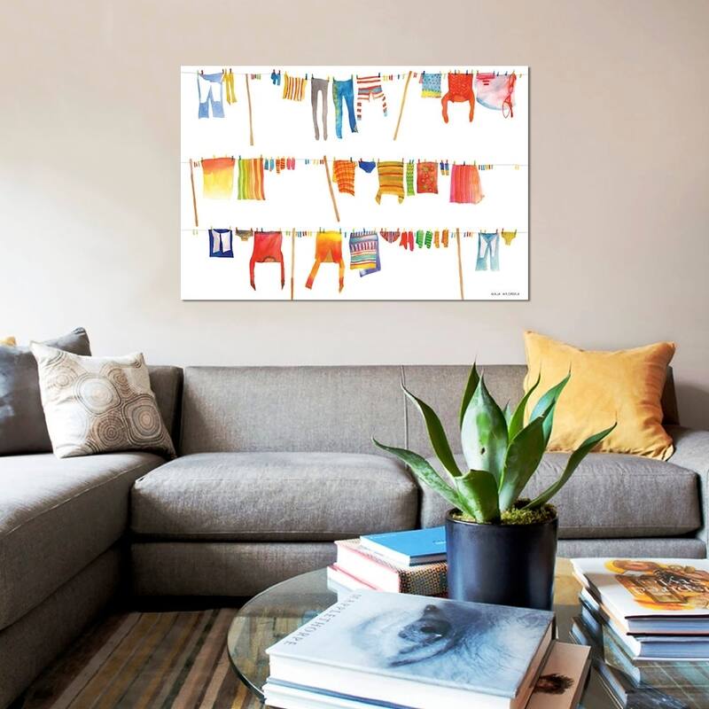 iCanvas "Laundry" by Maja Wronska Canvas Print