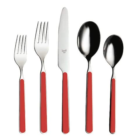 Fantasia Coral 5-piece Stainless Steel Flatware Set