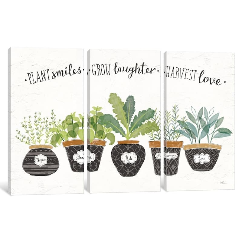 iCanvas "Fine Herbs I" by Janelle Penner Canvas Print