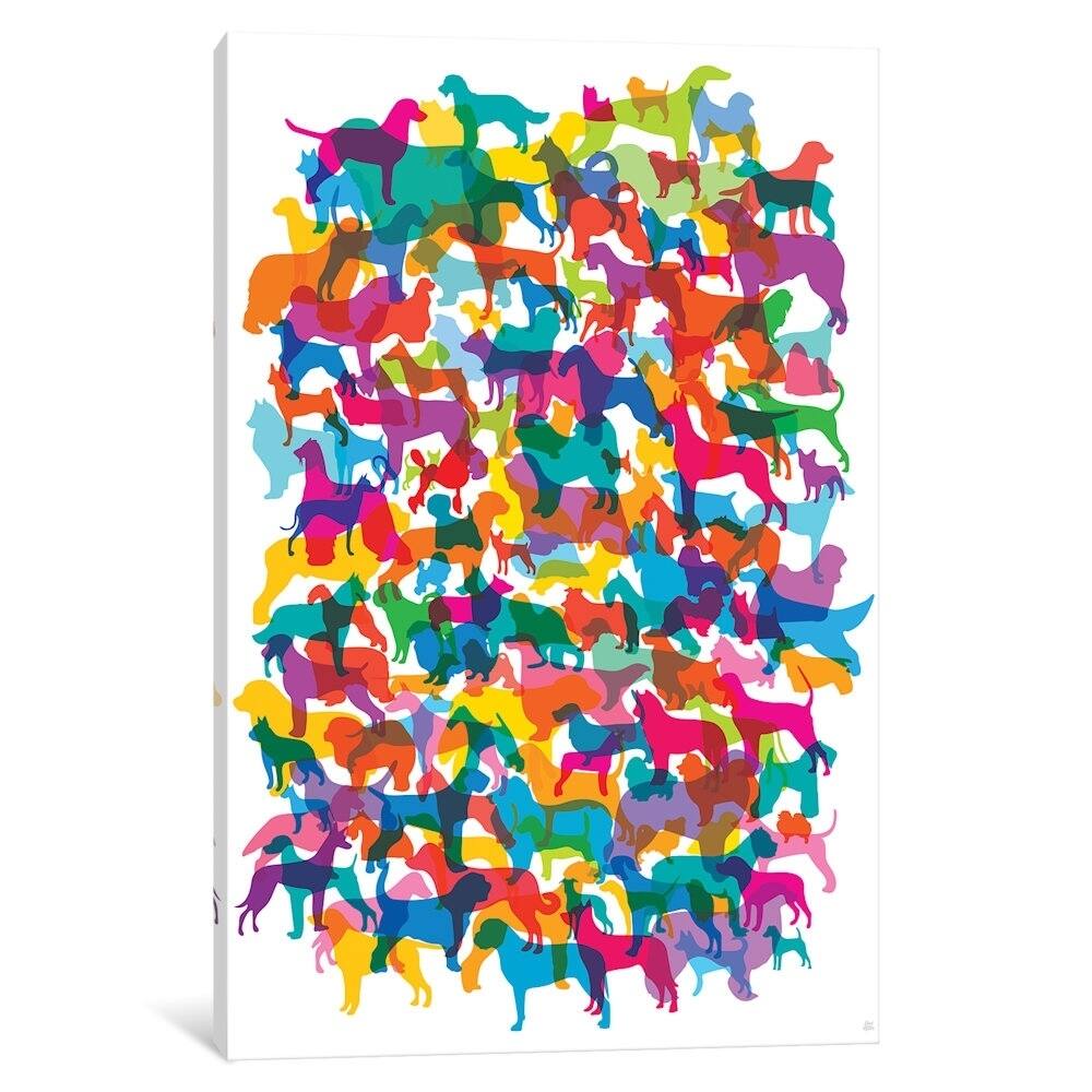 iCanvas "Dogs I" by Yoni Alter Canvas Print