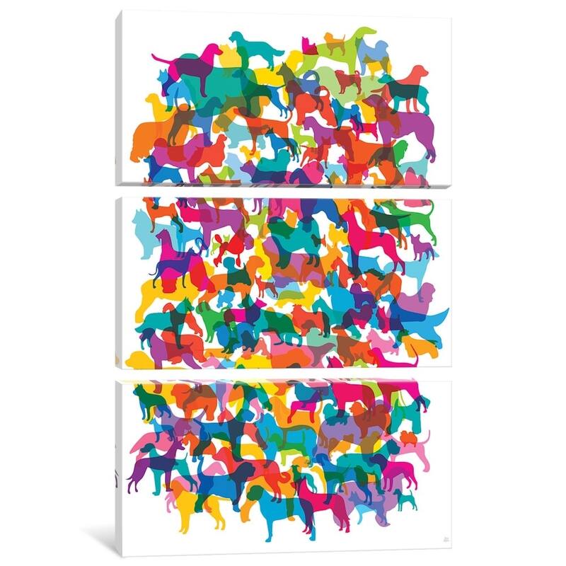iCanvas "Dogs I" by Yoni Alter Canvas Print