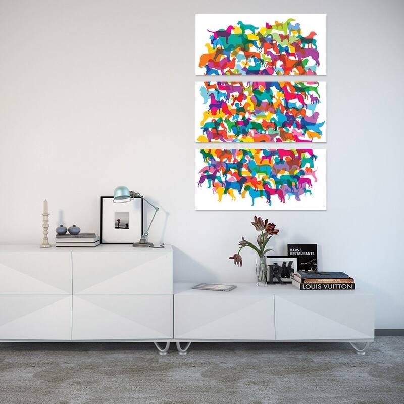 iCanvas "Dogs I" by Yoni Alter Canvas Print