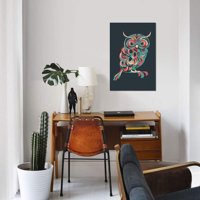 iCanvas "Night Owl" by Jay Fleck Canvas Print