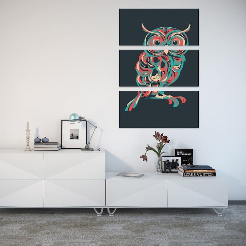 iCanvas "Night Owl" by Jay Fleck Canvas Print