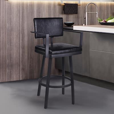 Balboa Swivel Counter/Bar Stool with Arms